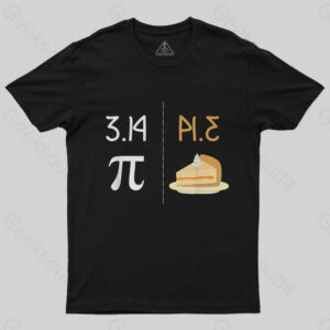 Funny PI Mirror Image Of 3.14 Is PIE T-Shirt