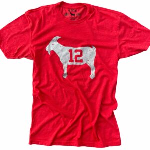 GOAT 12 Red Tampa Bay T-shirt