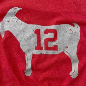 GOAT 12 Red Tampa Bay T-shirt