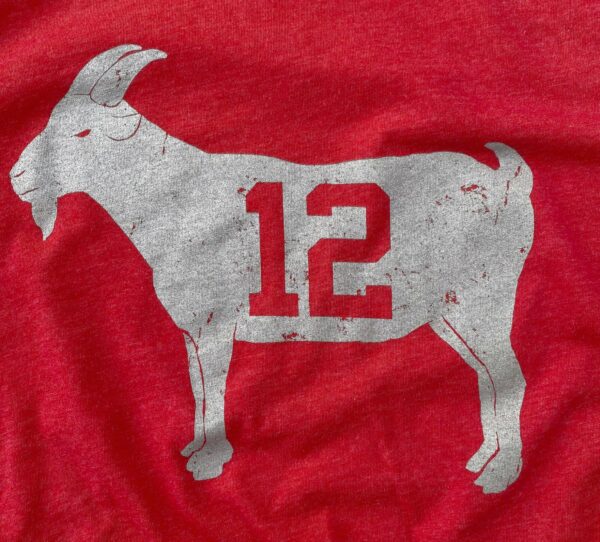 GOAT 12 Red Tampa Bay T-shirt