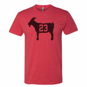 GOAT 23 Red Vintage T-shirt