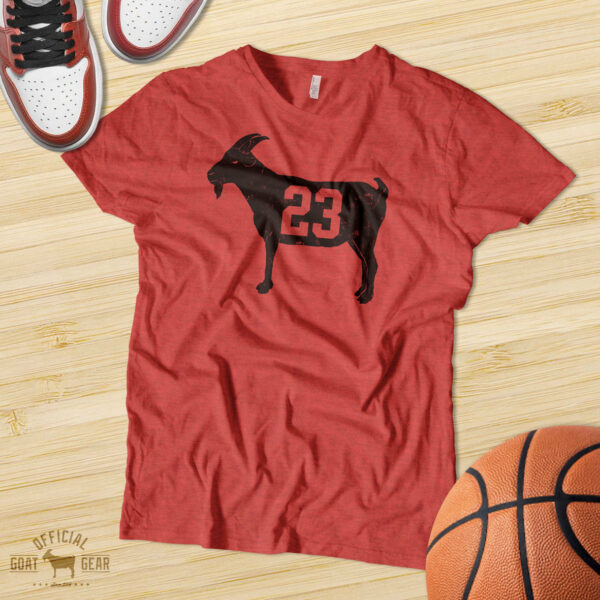 GOAT 23 Red Vintage T-shirt