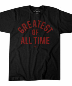 Greatest Of All Time BlackRed T shirt 1