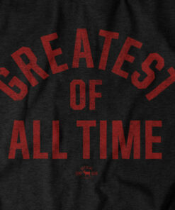 Greatest Of All Time BlackRed T shirt 2