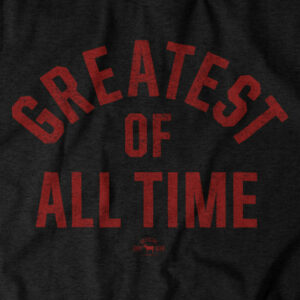 Greatest Of All Time BlackRed T-shirt