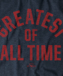Greatest Of All Time BlueRed T shirt 2