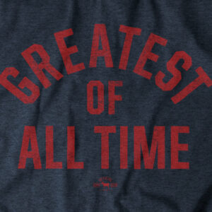 Greatest Of All Time BlueRed T-shirt