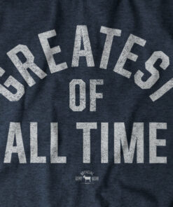 Greatest Of All Time BlueWhite T shirt 2
