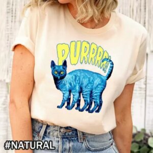 Halloween Spooky Cat Purr T-Shirt