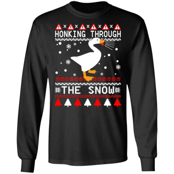 Honking Through The Snow Christmas Sweater