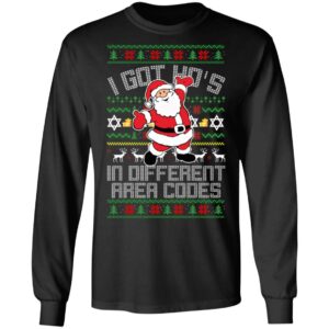 I Got Ho’s In Different Area Codes Christmas Sweater