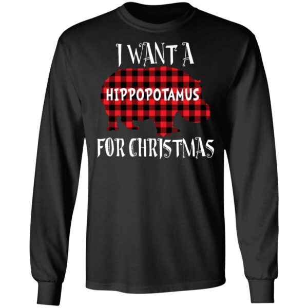 I Want A Hippopotamus For Christmas Shirt