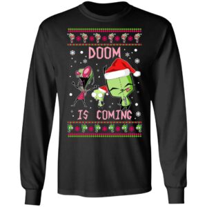 Invader Zim Doom Is Coming Christmas Sweater