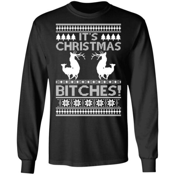 It’s Christmas Bitches Humping Reindeer Christmas Sweater