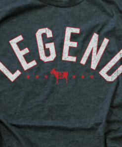 LEGEND Blue Womens Vintage T shirt 2