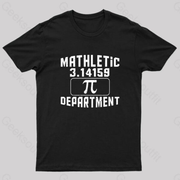 Mathletic Department Pi Day Nerd T-ShirT