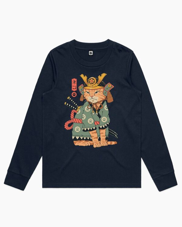 Neko Samurai Long Sleeve