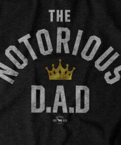 Notorious DAD Black Vintage T shirt 2