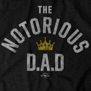 Notorious DAD Black Vintage T-shirt