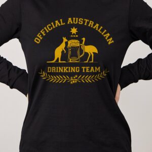 Official Australian Drinking Team Long Sleeve