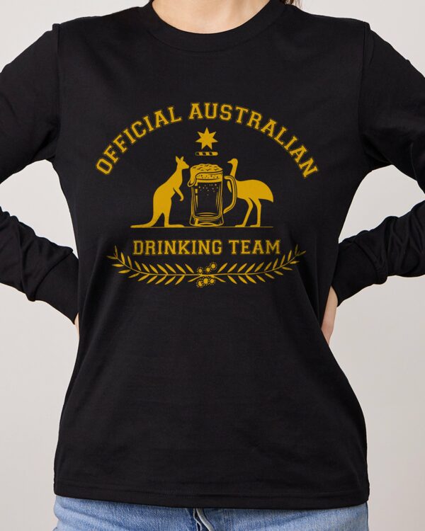 Official Australian Drinking Team Long Sleeve