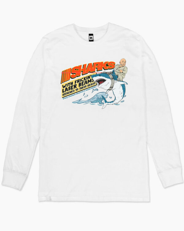 Sharks with Frickin’ Laser Beams Long Sleeve