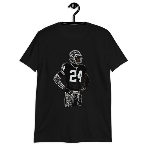 Silver &amp Black Legend Short-Sleeve Unisex T-Shirt