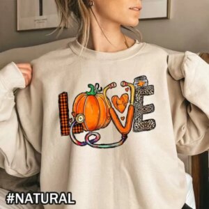 Thanksgiving Love T-Shirt for Nurses