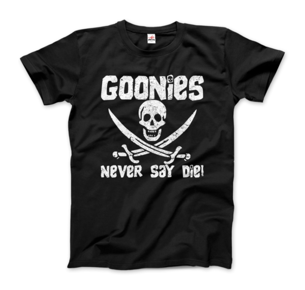 The Goonies Never Say Die Distressed Design T-Shirt