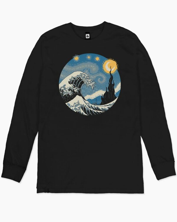 The Great Starry Wave Long Sleeve