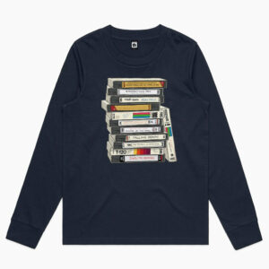 VHS Tapes Long Sleeve