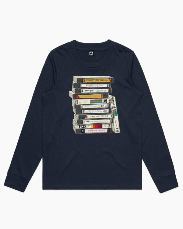 VHS Tapes Long Sleeve