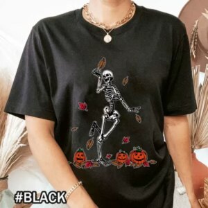 Vintage Halloween Skeleton Dancing Sweatshirt