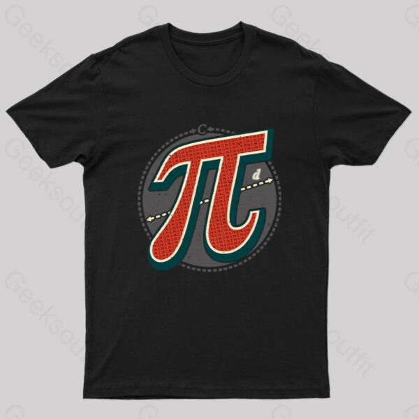 Vintage Pi Geek T-Shirt