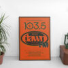 103.5 – Dawn FM (Orange) Poster