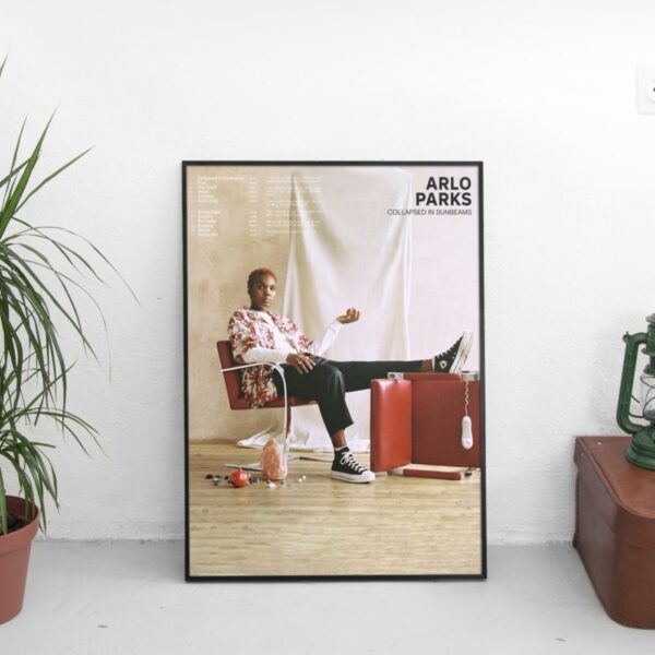 Arlo Parks – Collapsed In Sunbeams Cover Art Poster