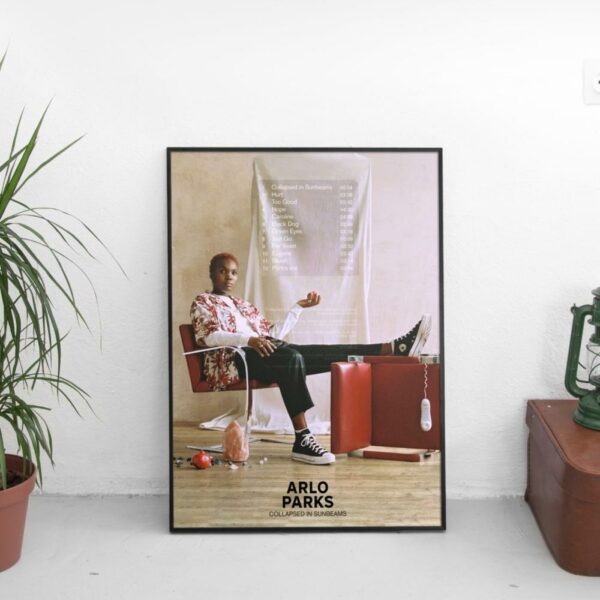 Arlo Parks – Collapsed In Sunbeams Tracklist Poster