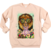 Bella Soft Style Luxe Lion Sweatshirt Gifts for Her