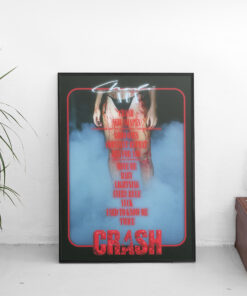 Charli XCX Crash Tracklist Poster 1