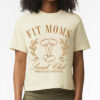 Comfort Colors Crop – Fit Moms Social Club Boxy Cropped Shirt Crop Tee