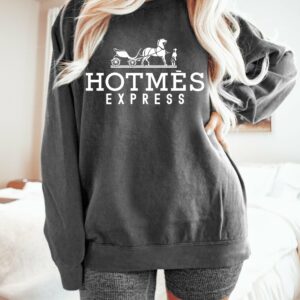 Comfort Colors Or Gildan Brand Hot Mess – Hotmes Express Luxe Funny Valentines Sweatshirt-  Youth and Adult Sizes – Valentienes Sweatshirt