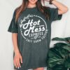 Comfort Colors Short Sleeved Hot Mess Express- Shit Show Edition Funny Valentines Tee –  Adult Sizes – Valentienes Shirt