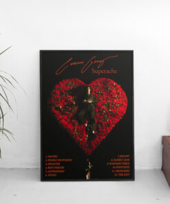 Conan Gray Superache Tracklist Poster 1