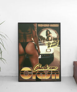 Crash - Charli XCX Vintage Poster 1 Crash Charli XCX Vintage Poster 2