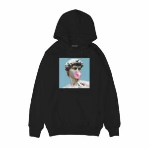David blowing bubble gum Hoodie