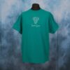 Devil’s Lettuce Teal Unisex Embroidered T-Shirt