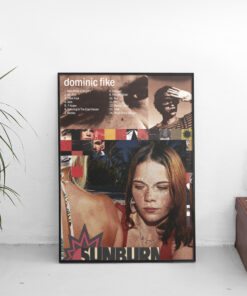 Dominic Fike Sunburn Tracklist Poster 1