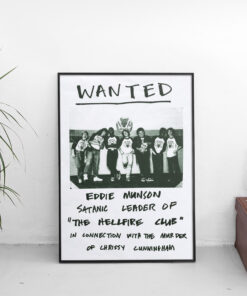 Eddie Munson Wanted Poster 1