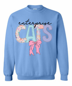 Enterprise Cats Bow Sweatshirt 1