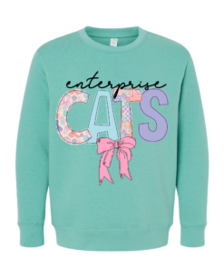 Enterprise Cats Bow Sweatshirt 2